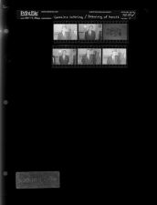 Gaskins retiring; Drawing of house (6 Negatives), November 1-2, 1966 [Sleeve 4, Folder d, Box 41]
