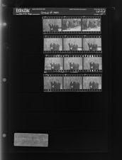 Group of men (12 Negatives), November 4-5, 1966 [Sleeve 15, Folder d, Box 41]