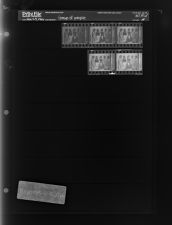 Group of people (5 Negatives), November 4-5, 1966 [Sleeve 19, Folder d, Box 41]