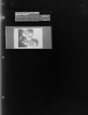Re-photo of couple with caption Embree-Margriet (1 Negative), November 7-9, 1966 [Sleeve 22, Folder d, Box 41]