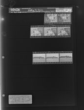 Group of women drinking Coke; Building for lease (8 negatives), May 17-18, 1966 [Sleeve 35, Folder a, Box 40]