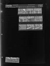 Group of men having a formal meeting (9 negatives), May 17-18, 1966 [Sleeve 36, Folder a, Box 40]