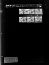 Group of women - Jaycette candy sale (?) (6 Negatives), October 15-16, 1965 [Sleeve 56, Folder a, Box 38]