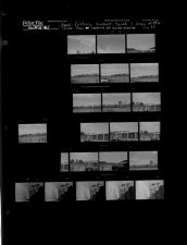 Chase of robbery suspect - South 11 area; Three men looking at sales board (Oakmont Baptists Church bond drive?) (21 Negatives), November 24-30, 1965 [Sleeve 34, Folder b, Box 38]