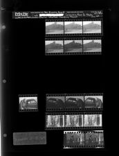 Craft Steel and Machine Works; Charles Whedbee checking tracks; Collecting food for people experiencing poverty; Man receiving award (15 Negatives), December 21-22, 1965) [Sleeve 60, Folder c, Box 38]