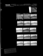 Craft Steel and Machine Works; Car on side of road (16 Negatives), December 30-31, 1965 [Sleeve 77, Folder c, Box 38]
