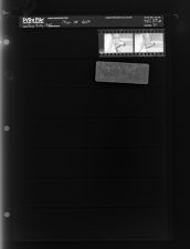 Man at Desk (2 Negatives), August 9-10, 1965 [Sleeve 31, Folder a, Box 37]