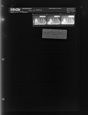 Four Men at Meeting (3 Negatives), August 16-17, 1965 [Sleeve 67, Folder a, Box 37]