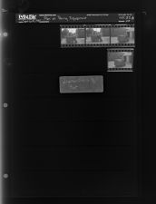 Man on Paving Equipment (4 Negatives), September 6-8, 1965 [Sleeve 33, Folder b, Box 37]