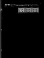 Re-photograph: Male Portrait (3 Negatives), September 14-15, 1965 [Sleeve 65, Folder b, Box 37]