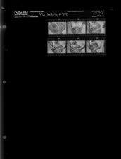 Man Working on Tire (6 Negatives), September 16-17, 1965 [Sleeve 80, Folder b, Box 37]