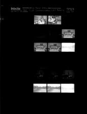 St. Mary's Officers, Pitt Communication, WNCT Building (9 Negatives), May 17-18, 1965 [Sleeve 42, Folder b, Box 36]