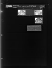 Woman Retiring from Courthouse (4 Negatives), July 1-2, 1965 [Sleeve 4, Folder d, Box 36]