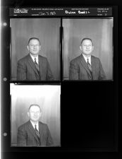 Quinn Bostic (3 Negatives) (January 7, 1963) [Sleeve 11, Folder a, Box 29]