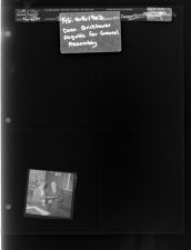 Dean Brickhouse Pagette for General Assembly (1 Negative), February 4-5, 1963 [Sleeve 8, Folder b, Box 29]