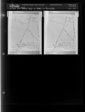 Map of Sites in Farmville (2 Negatives) (February 26, 1963) [Sleeve 63, Folder b, Box 29]