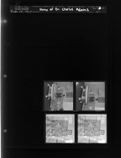 Home of Dr. Charles Adams (4 Negatives) (February 28, 1963) [Sleeve 67, Folder b, Box 29]