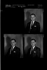 Percy Cox (3 Negatives) (April 5, 1963) [Sleeve 15, Folder d, Box 29]
