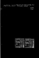 Playground Equipment for trainable school (2 Negatives) (April 20, 1963) [Sleeve 50, Folder d, Box 29]