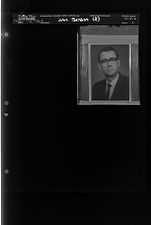 John Benson (1 Negative), May 1-2, 1963 [Sleeve 8, Folder e, Box 29]