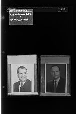 Ford McGowan Ad (?); Dr. Robert Holt (2 Negatives), May 3-4, 1963 [Sleeve 10, Folder e, Box 29]