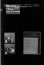 Picture for Hank's Column; Poppy Day Saturday (3 Negatives) (May 22, 1963) [Sleeve 64, Folder e, Box 29]