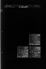 Graduation (3 Negatives) (May 23, 1963) [Sleeve 71, Folder e, Box 29]