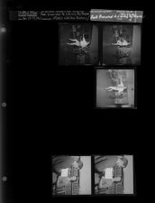 Marie Wallace Feature; Book Presented to Library by Jaycees (5 Negatives), January 22-23, 1962 [Sleeve 41, Folder a, Box 27]