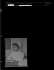 Nurse Frances Perkins Vines Re-photo (1 Negative), March 13-15, 1962 [Sleeve 19, Folder c, Box 27]