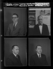 Warren Whitehurst; Curtis Hendrix; Pactolus Speaker at Church (4 Negatives), March 16-17, 1962 [Sleeve 31, Folder c, Box 27]