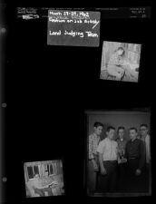Feature on Job artist; Land Judging Team (3 Negatives), March 28-29, 1962 [Sleeve 50, Folder c, Box 27]