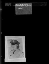 Allen (1 Negative), April 10-11, 1962 [Sleeve 20, Folder d, Box 27]