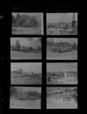 Rex Brothers Restaurant Fire (8 Negatives), May 5-7, 1962 [Sleeve 12, Folder e, Box 27]