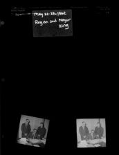 Regan and Mayor King (2 Negatives), May 21-22, 1962 [Sleeve 48, Folder e, Box 27]