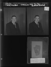 Unknown Men Re-Photographed; Daily Reflector Advertising Awards (3 Negatives) (May 24, 1962) [Sleeve 73, Folder e, Box 27]