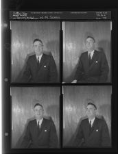 W.M. Scales (4 Negatives) (January 30, 1961) [Sleeve 77, Folder a, Box 26]