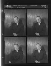 Dr, Joseph Ward (4 Negatives) (January 31, 1961) [Sleeve 79, Folder a, Box 26]