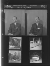 J.L. Cashwell; Wreck (6 Negatives), February 6-7, 1961 [Sleeve 16, Folder b, Box 26]
