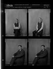 Reflector staff members (4 Negatives) (February 13, 1961) [Sleeve 34, Folder b, Box 26]