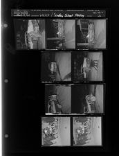 Wreck- Sunday School Meeting (9 Negatives) (March 13, 1961) [Sleeve 26, Folder c, Box 26]