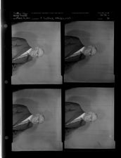 F. Luther Whitehurst (4 Negatives) (March 15, 1961) [Sleeve 30, Folder c, Box 26]