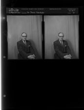 Dr. James Poindexter (2 Negatives), March 30-31, 1961 [Sleeve 74, Folder c, Box 26]