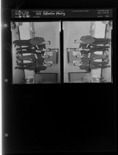 ECC Publication Meeting (2 Negatives) (April 10, 1961) [Sleeve 26, Folder d, Box 26]