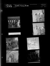 Reception Honoring Dr. Cale (7 Negatives) (April 24, 1961) [Sleeve 73, Folder d, Box 26]