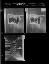 Graduation; Luther Whitehurst, Herbert Bonner, and Coast Guard Contribute To Battleship Fund (3 Negatives) (May 13, 1961) [Sleeve 54, Folder e, Box 26]