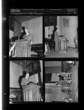 Bob Gavin (4 Negatives), September 12-13, 1960 [Sleeve 38, Folder a, Box 25]
