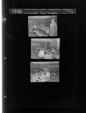 United Fund Meeting (3 Negatives) (September 30, 1960) [Sleeve 88, Folder a, Box 25]