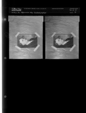 Man re-photographed (2 Negatives) (October 24, 1960) [Sleeve 74, Folder b, Box 25]