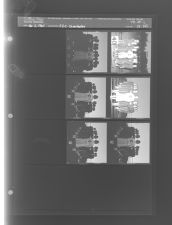 E.C.C. Cheerleaders (6 Negatives), November 3, 1960 [Sleeve 10, Folder c, Box 25]