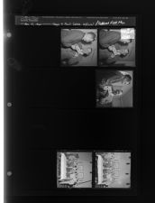 Mayor & Fruit Cakes Official- Fieldcrest Field Men (5 Negatives) (November 10, 1960) [Sleeve 23, Folder c, Box 25]